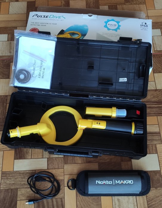 Potápěčský detektor a dohledávačka Nokta Makro PulseDive